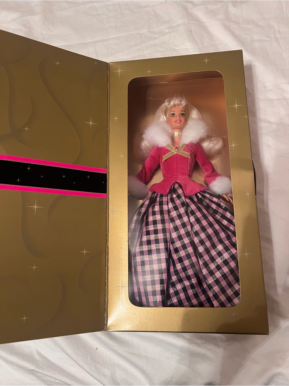 NWT Winter Rhapsody Barbie Avon